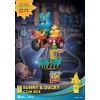 Disney Pixar : Diorama Stage : Coin Ride - Bunny & Ducky (DS-062)